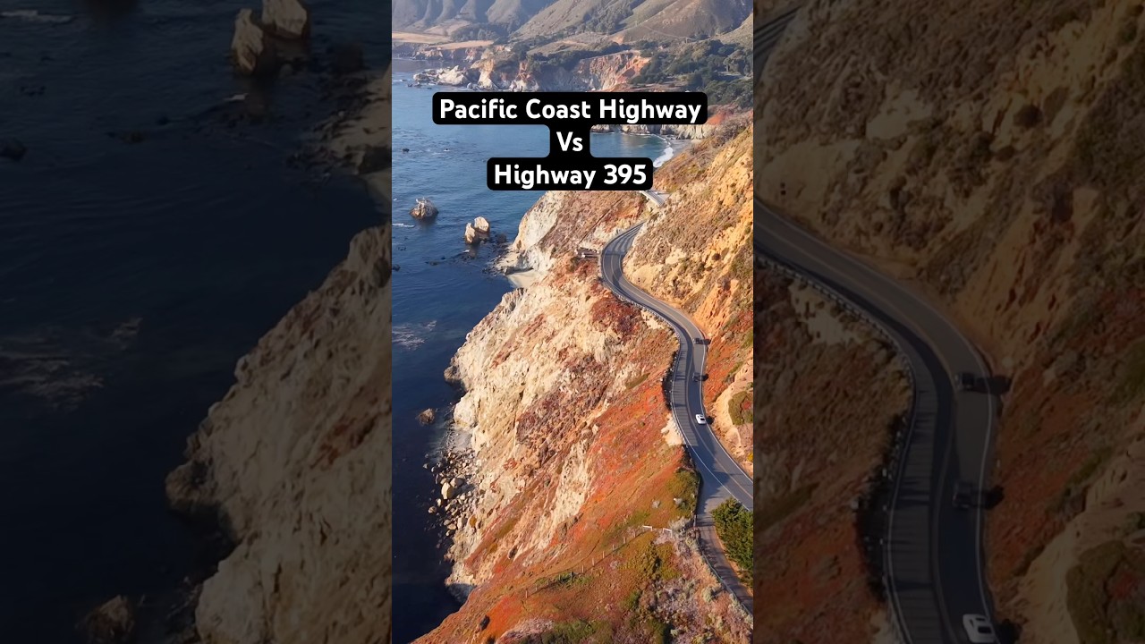 Road trip Showdown! Pacific Coast Highway vs Highway 395! #california #roadtrip