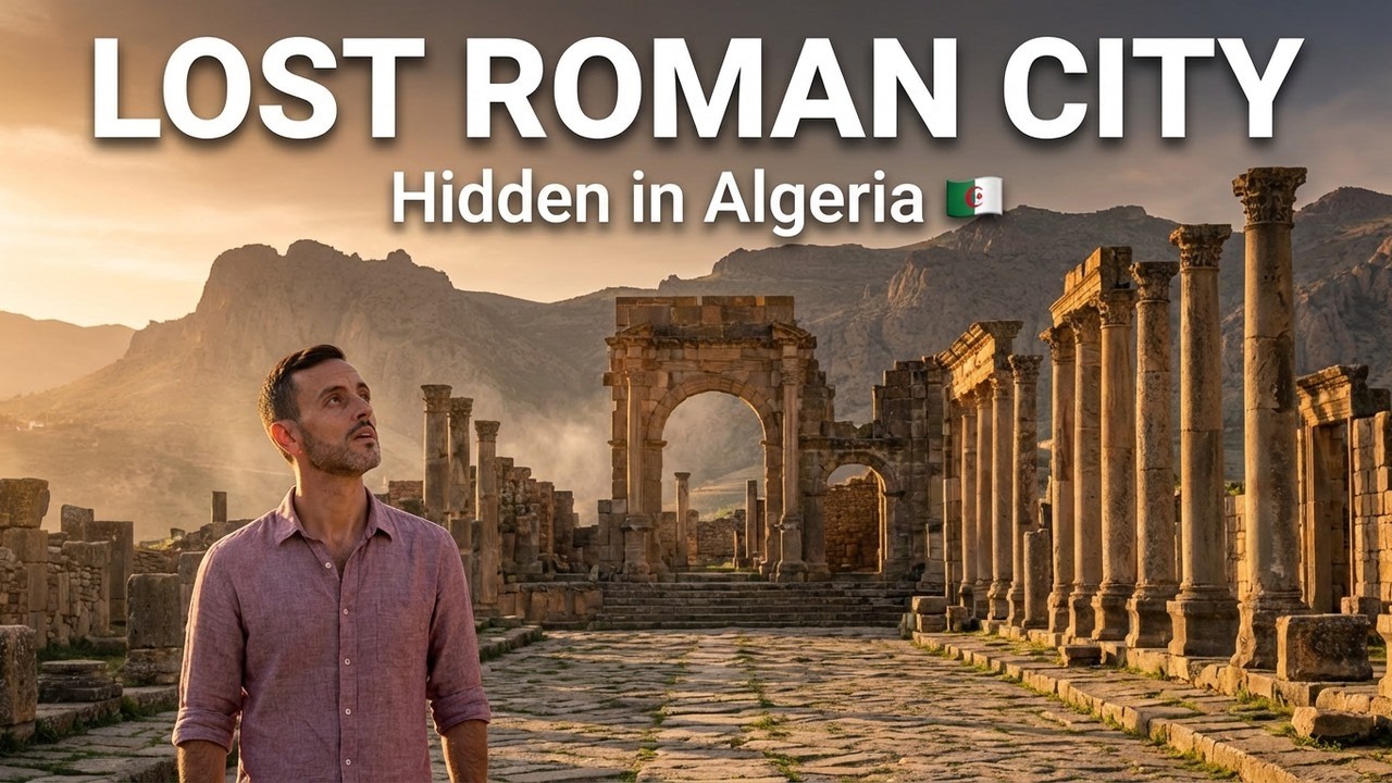 Exploring Djémila (Ancient Roman Cuicul) in Algeria - UNESCO World Heritage archaeological site