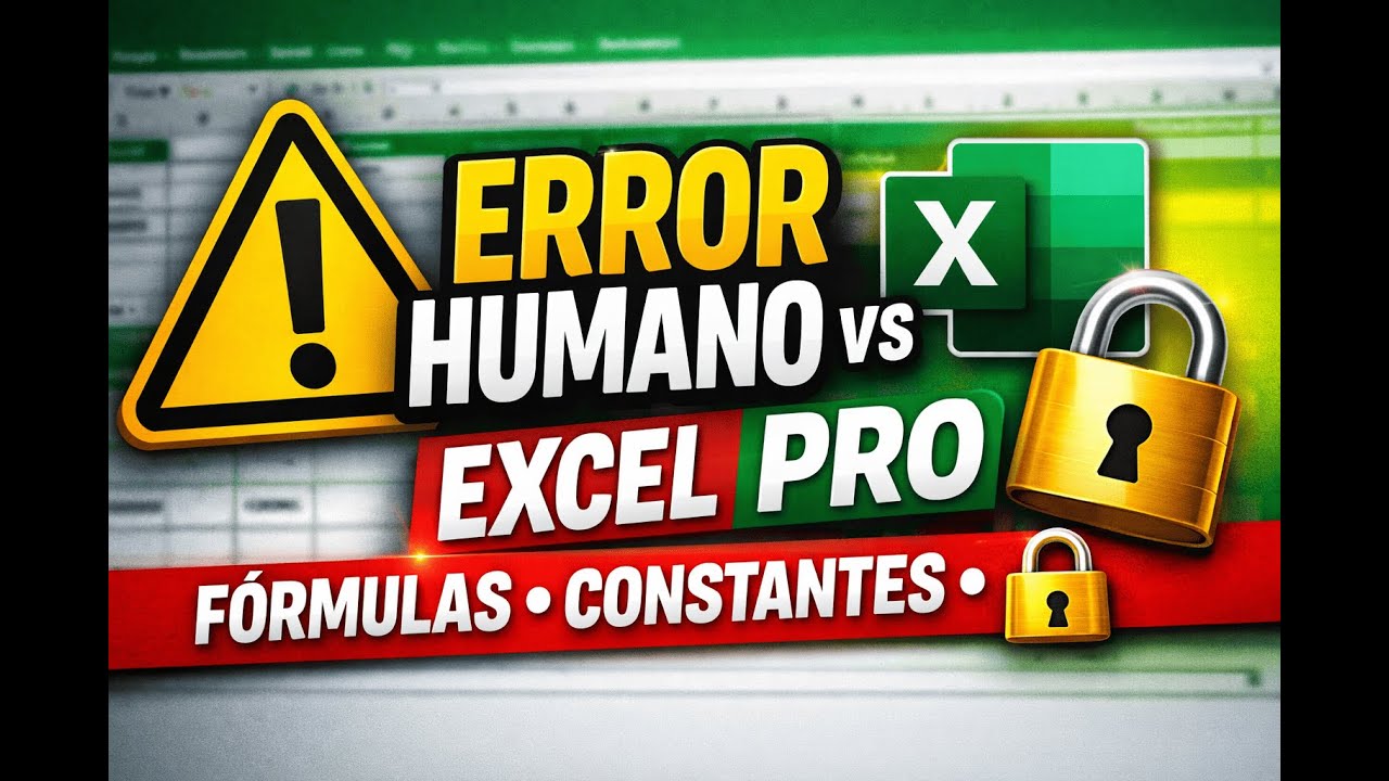 Detecta errores en Excel: fórmulas, constantes y bloquéalos para siempre