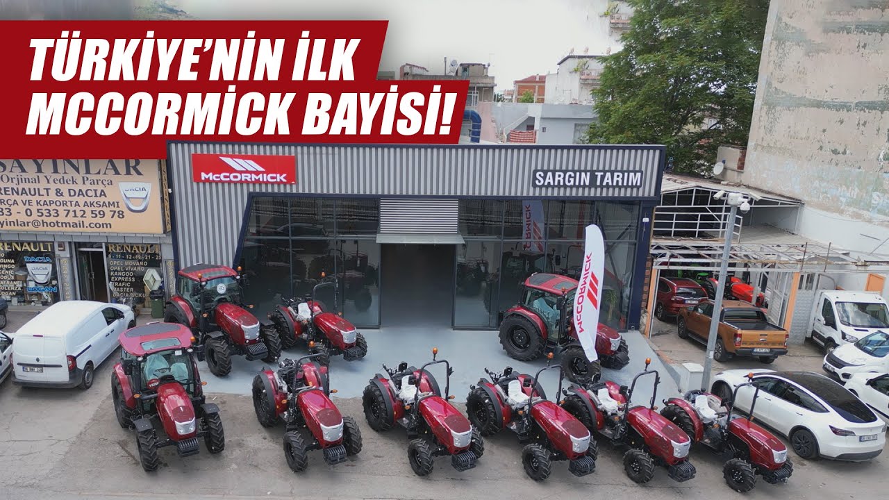TÜRKİYE’nin ilk McCormick Bayisi! Hangi modeller gelecek?