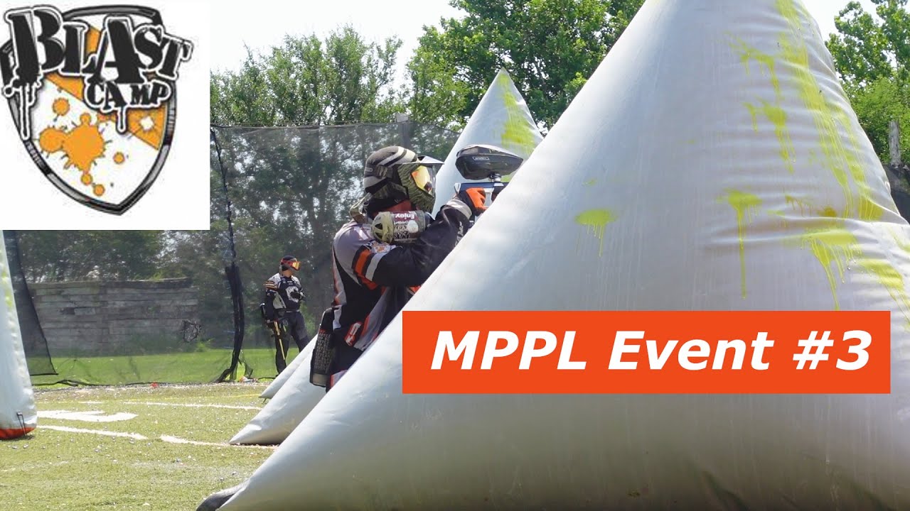 JFrey Vlogs || Blast Camp Semi Pro Paintball Practice || Raw Footage