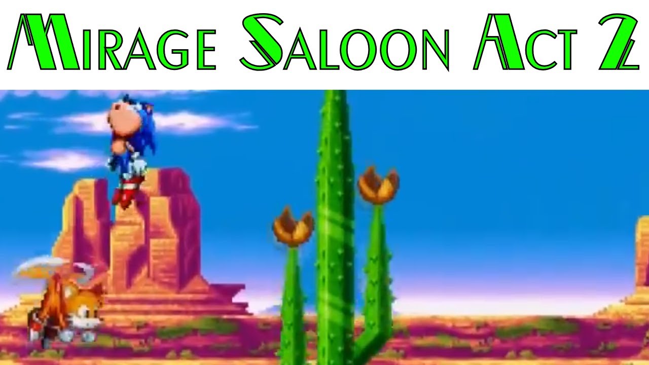Sonic Mania - Mirage Saloon Zone Act 2 (Sega Genesis Extended Remix)