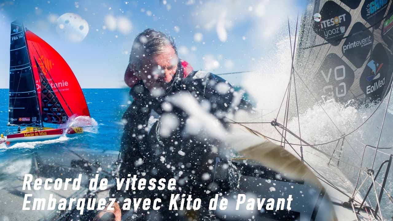 VLOG: SHOOTING D'UN RECORD DE VITESSE EN VOILIER (KITO DE PAVANT)