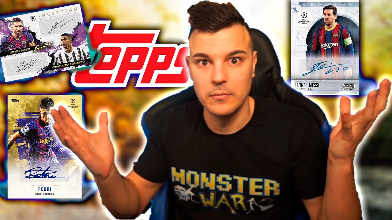 UNBOXING TOPPS UEFA CHAMPIONS LEAGUE 2021/2022 EN BUSCA DE CARTAS FIRMADAS 1OF1
