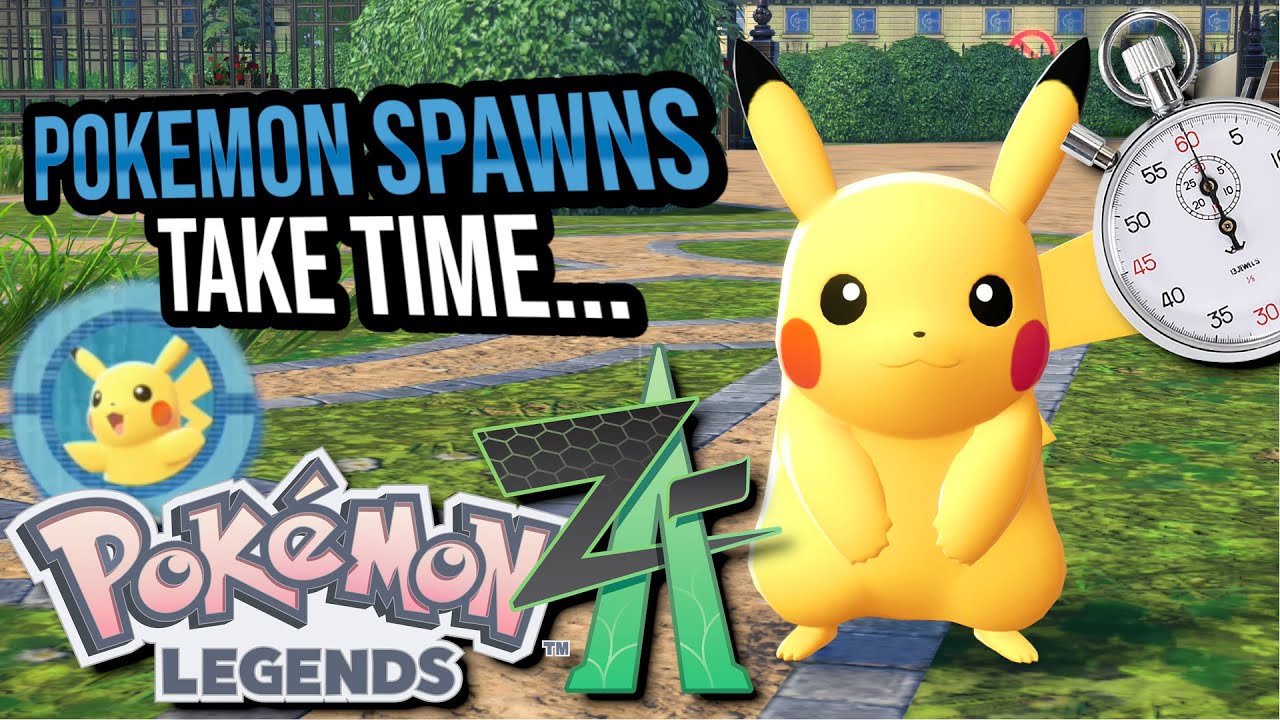 Как возрождаются дикие покемоны &mdash; Pok&eacute;mon Legends Z-A