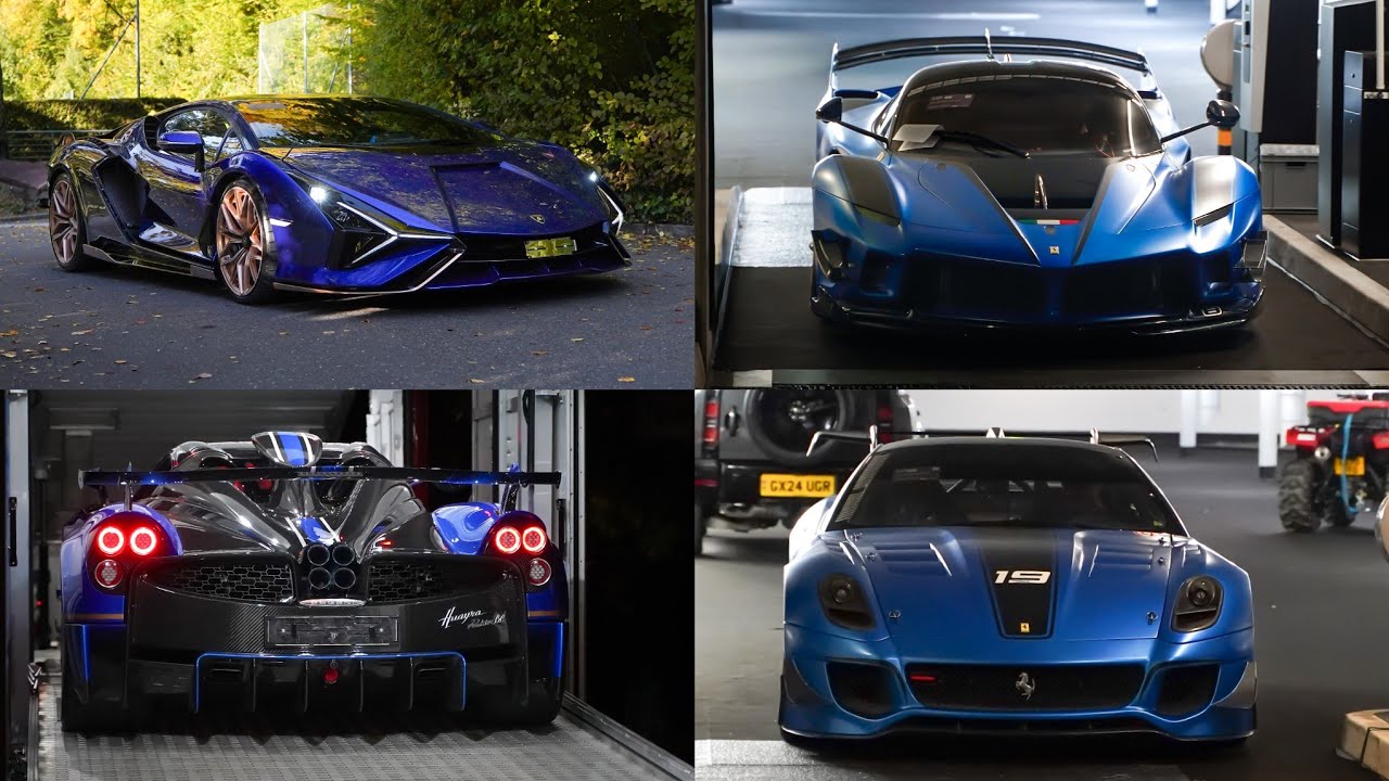 Crazy Supercar collection gets loaded at the Rm Sothebys auction in switzerland zurich