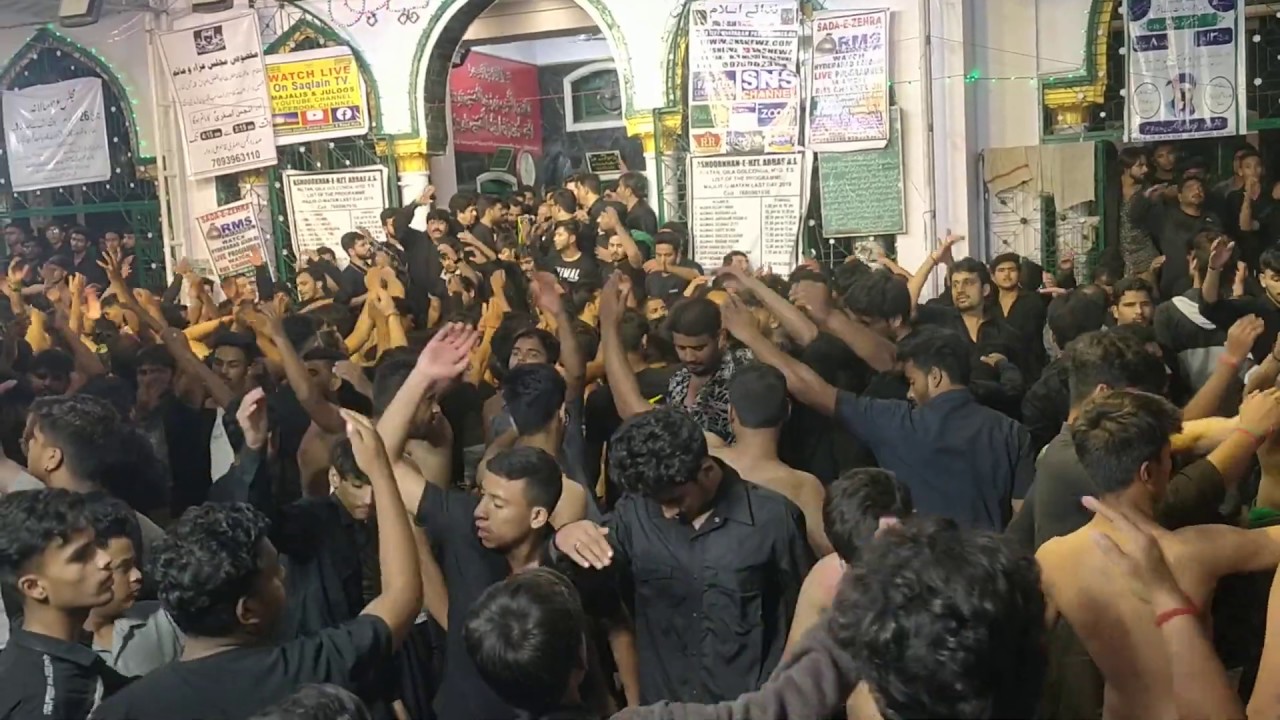 Allah o Akbar Hae mera sona Akbar Noha - 27th Muharram Anjuman e Al Abbas 2019 Qila Golconda