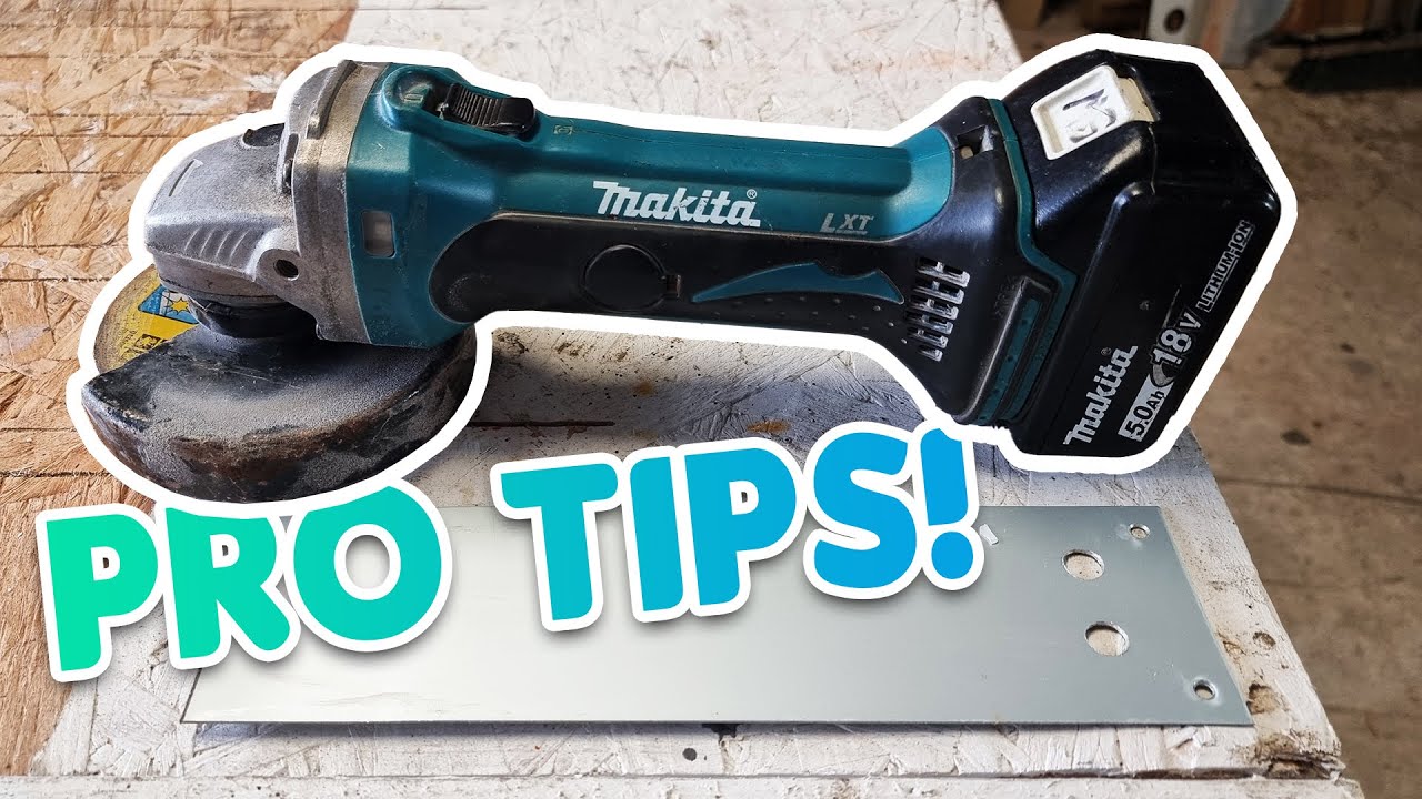 How To Cut Aluminium (Aluminum) With An Angle Grinder