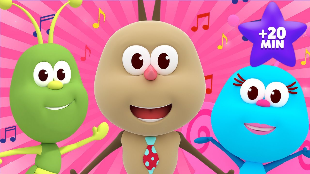 Mix 🌈Piccoli Insetti 5 🐞 Canzoni Per Bambini | Piccoli insetti - Bichikids