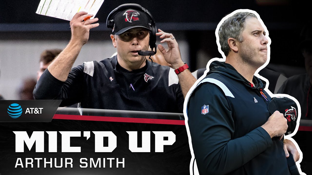 Head Coach Arthur Smith is Mic'd Up in victory over the Cleveland Browns | Atlanta Falcons