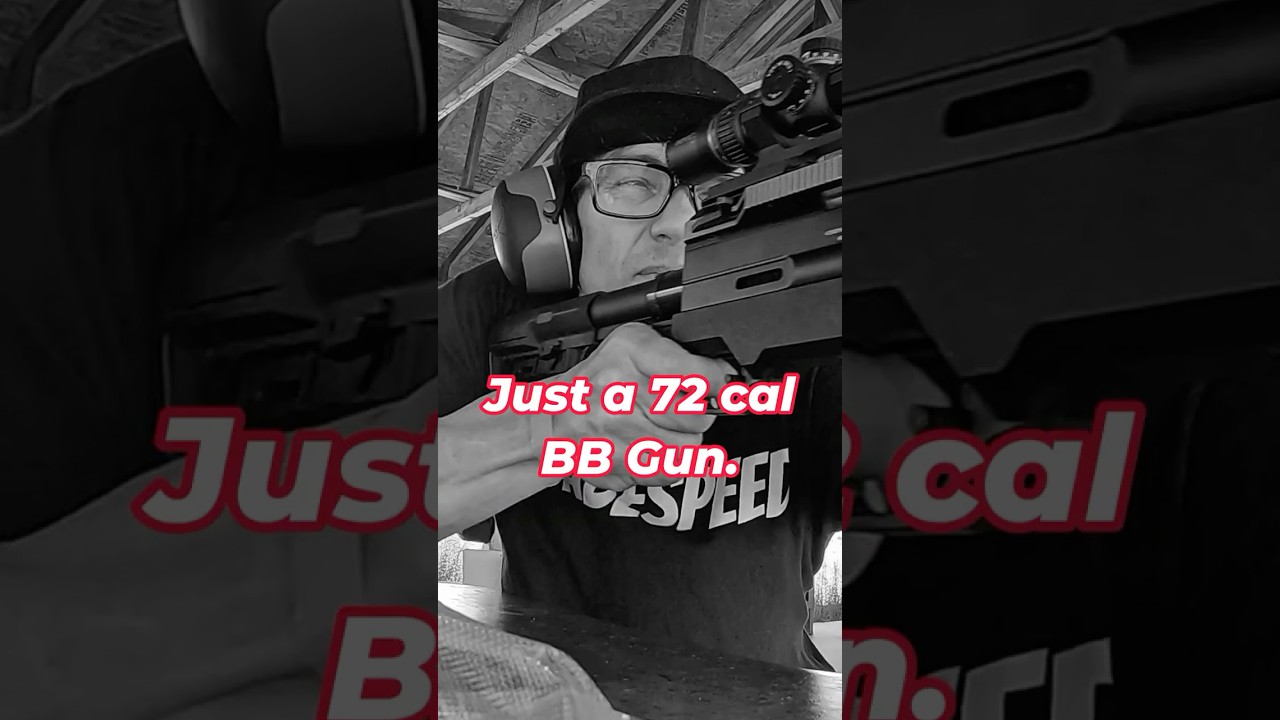 Just a 72 Caliber BB Gun (Texoma Precision AEA Zeus Gen 2) #shorts #airgun #trending
