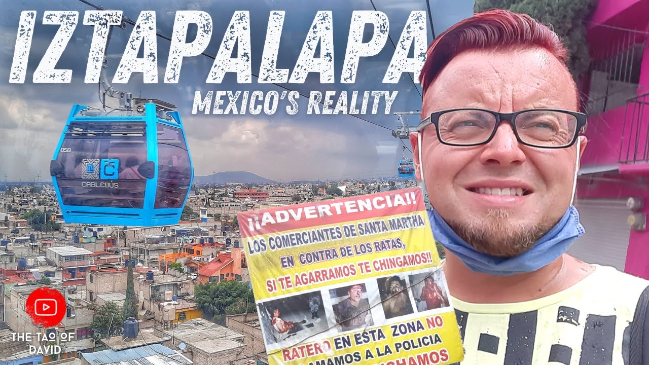 IZTAPALAPA CDMX - Mexico's DARK side? | HISTORIC Linea 2 CABLEBÚS Inauguration | Mexico Travel 2021