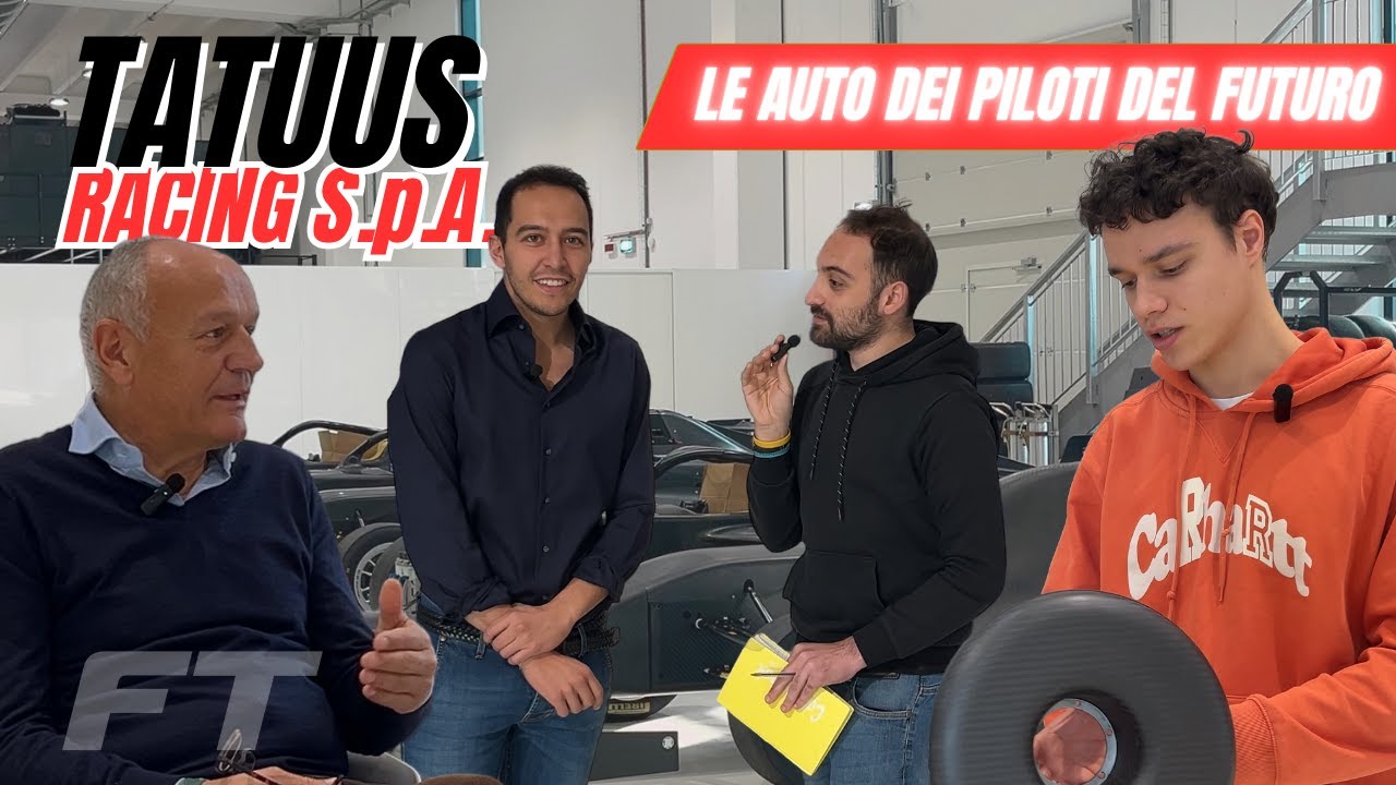 TATUUS RACING: dove nascono le auto dei PILOTI DEL FUTURO!