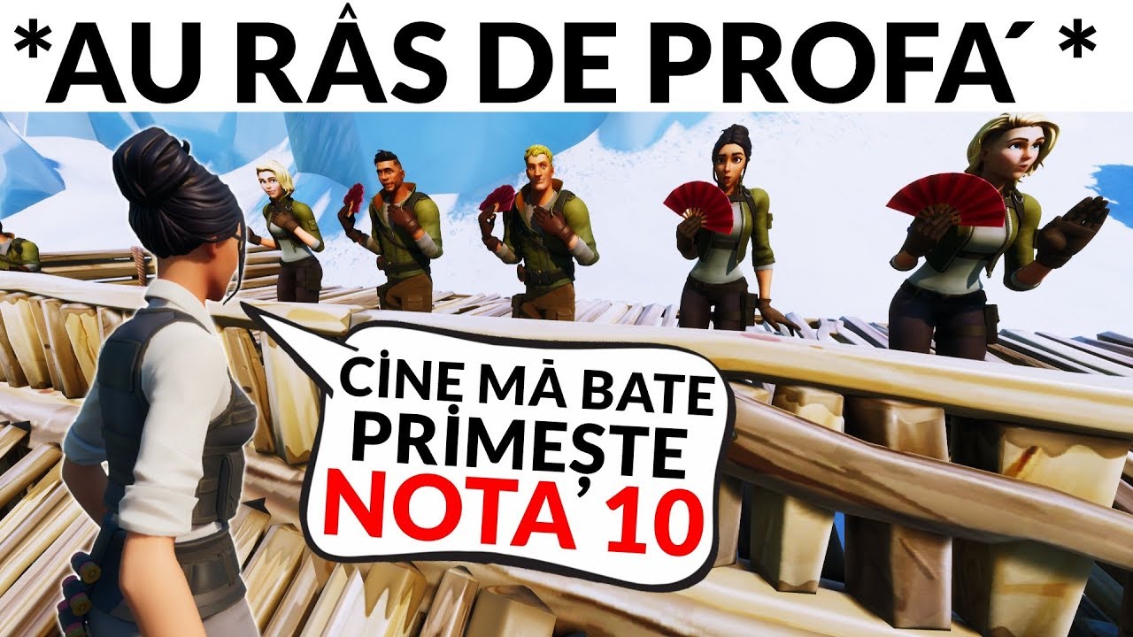 SCOALA de DEFAULTI - *1v1 cu PROFESOARA*