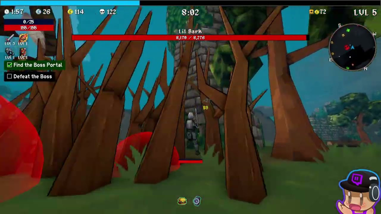 Megabonk and Runeborn Gameplay