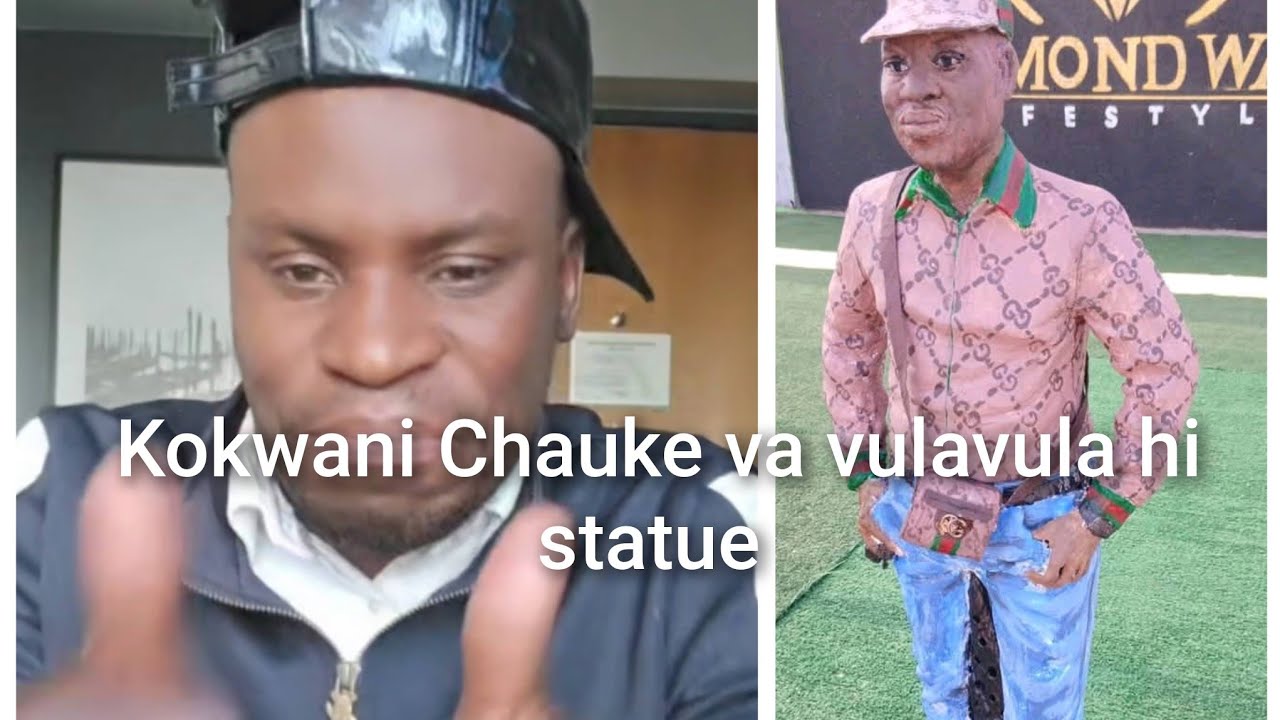 Kokwani Chauke va vulavula hi statue xinga Diamond walk