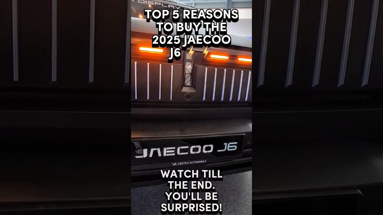 TOP 5 REASONS TO BUY THE 2025 JAECOO J6 // IS THIS NEWCOMER THE BEST ELECTRIC OFF-ROADER ON SALE?
