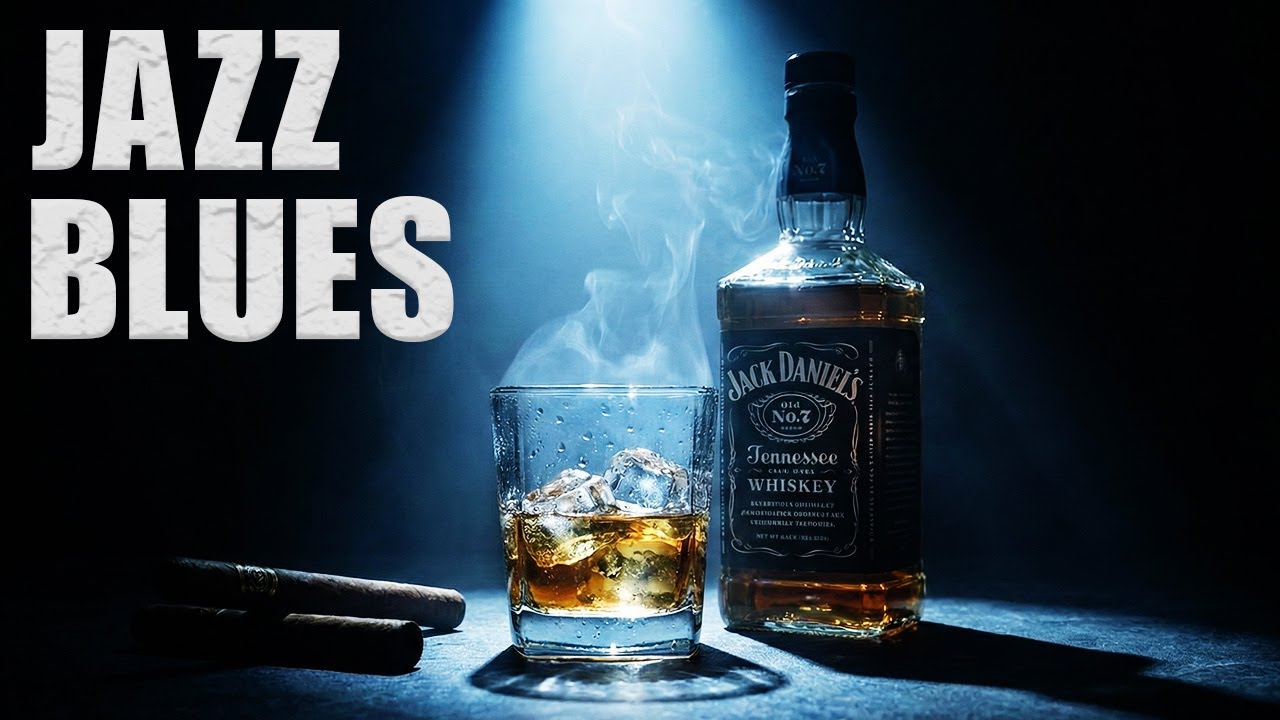 Vintage Whiskey Jazz Blues | Late Night Lounge & Melancholic Guitar Mood