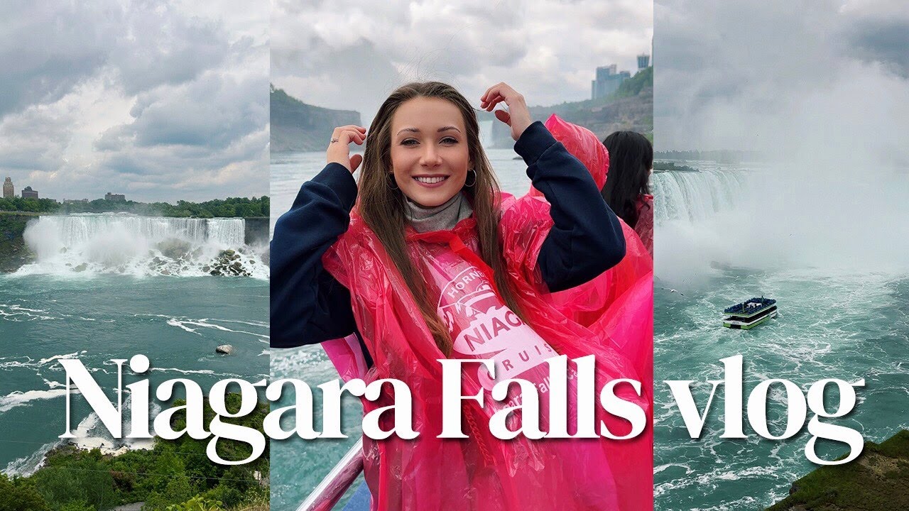 CRAZY NIAGARA FALLS BOAT TOUR ADVENTURE - CANADA NATURE VLOG 4K