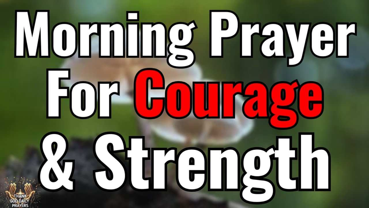 Strengthen Me for the Battle I Didn’t See Coming | Powerful Morning Prayer for Courage & Strength