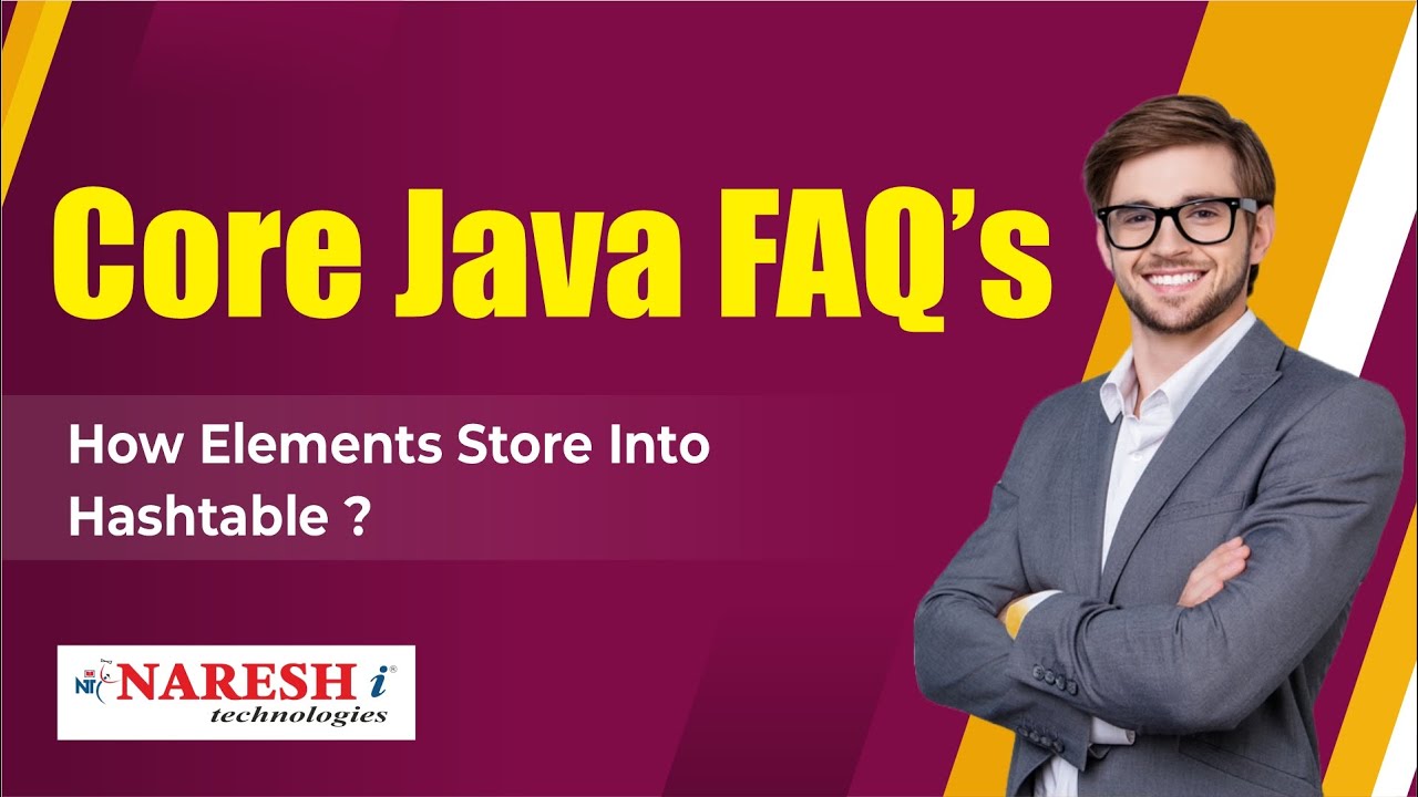 How elements store into hashtable | Core Java Interview Questions | Naresh IT