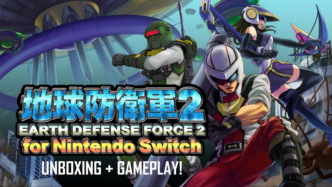 EDF 2 UNBOXING + GAMEPLAY!