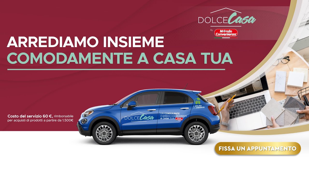DolceCasa: la consulenza a domicilio rimborsabile di Mondo Convenienza
