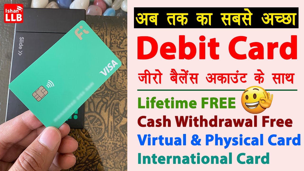 Fi Money Debit Card Unboxing and Activation | Free international visa debit card | Best debit card