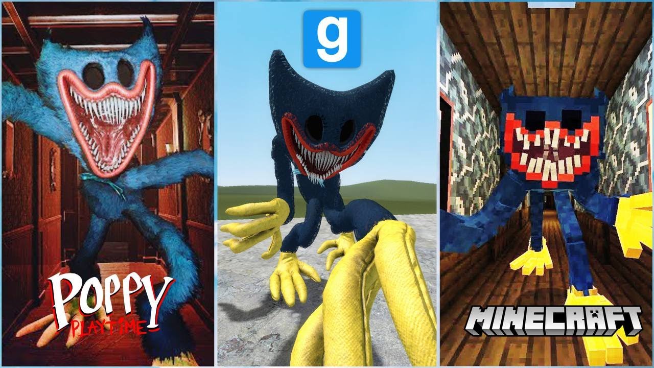 Poppy Playtime: Mod vs Minecraft JUMPSCARES