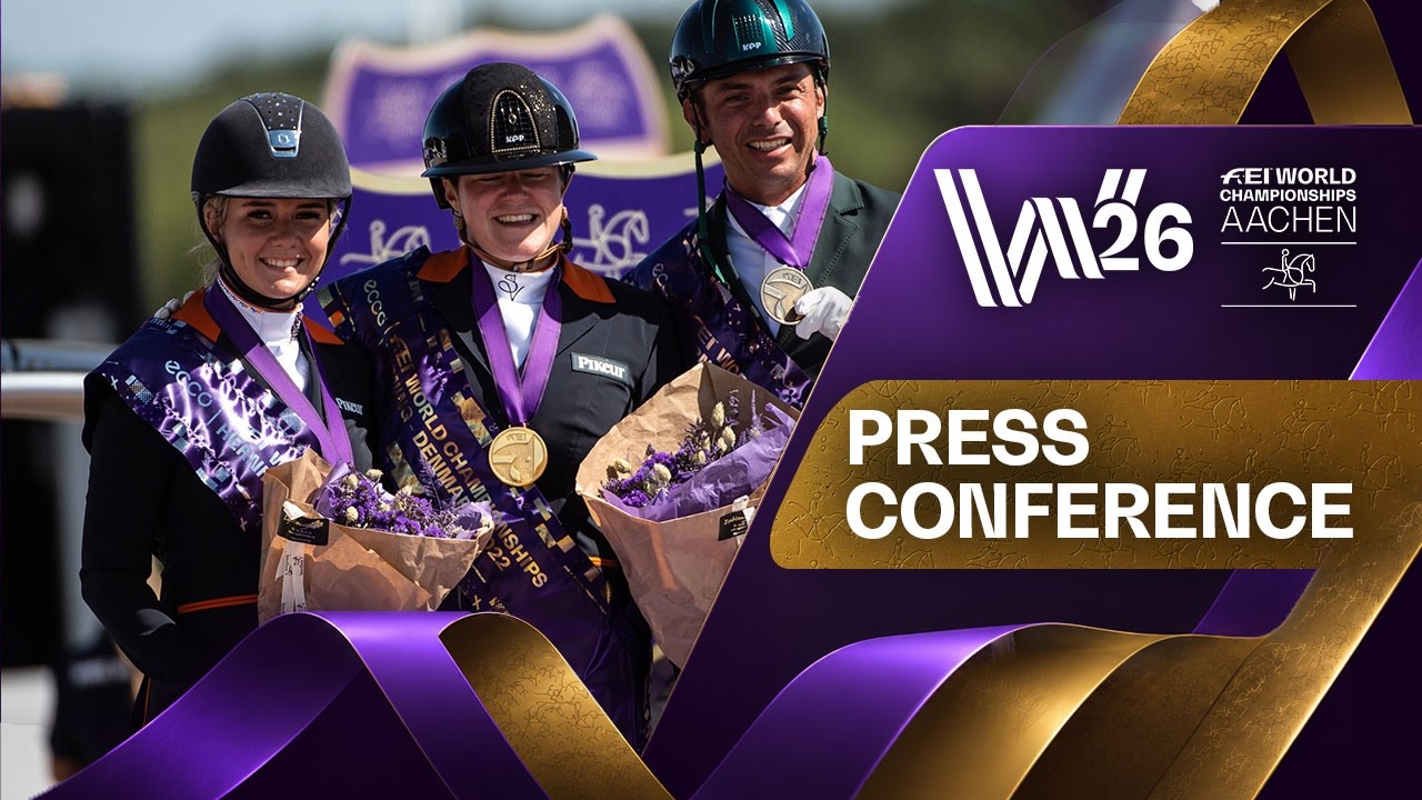 Press Conference - FEI Para Dressage World Championship 2026 - Gold medal winners Grade IV & V