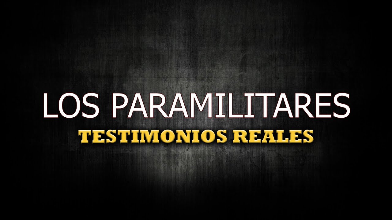 Los PARAMILITARES - Cómo actuaban en SANTANDER? - Documental