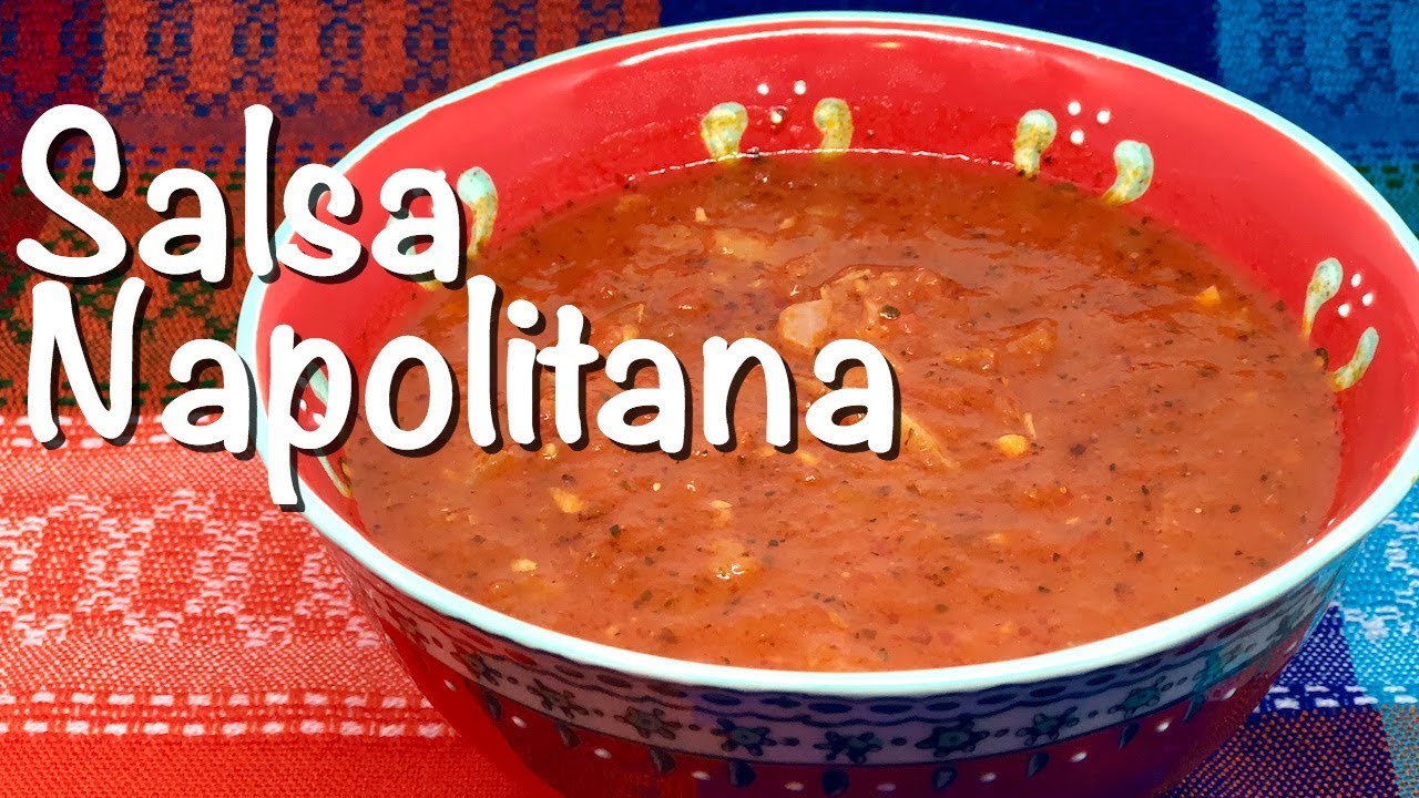 SALSA NAPOLITANA🥫 Salsa de Tomate Italiana 🇮🇹