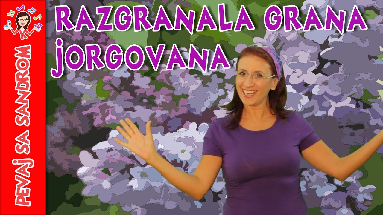💖 Razgranala grana jorgovana 💖 Pevaj sa Sandrom | Dečije pesme | Dečije priče