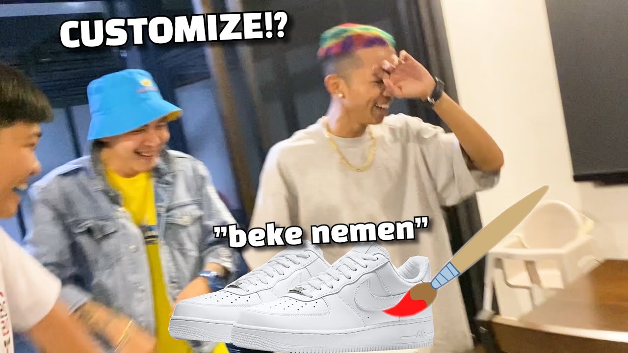 Surprising FLOW G with Custom Shoes! 😱🔥👟 | MUNING 🎨