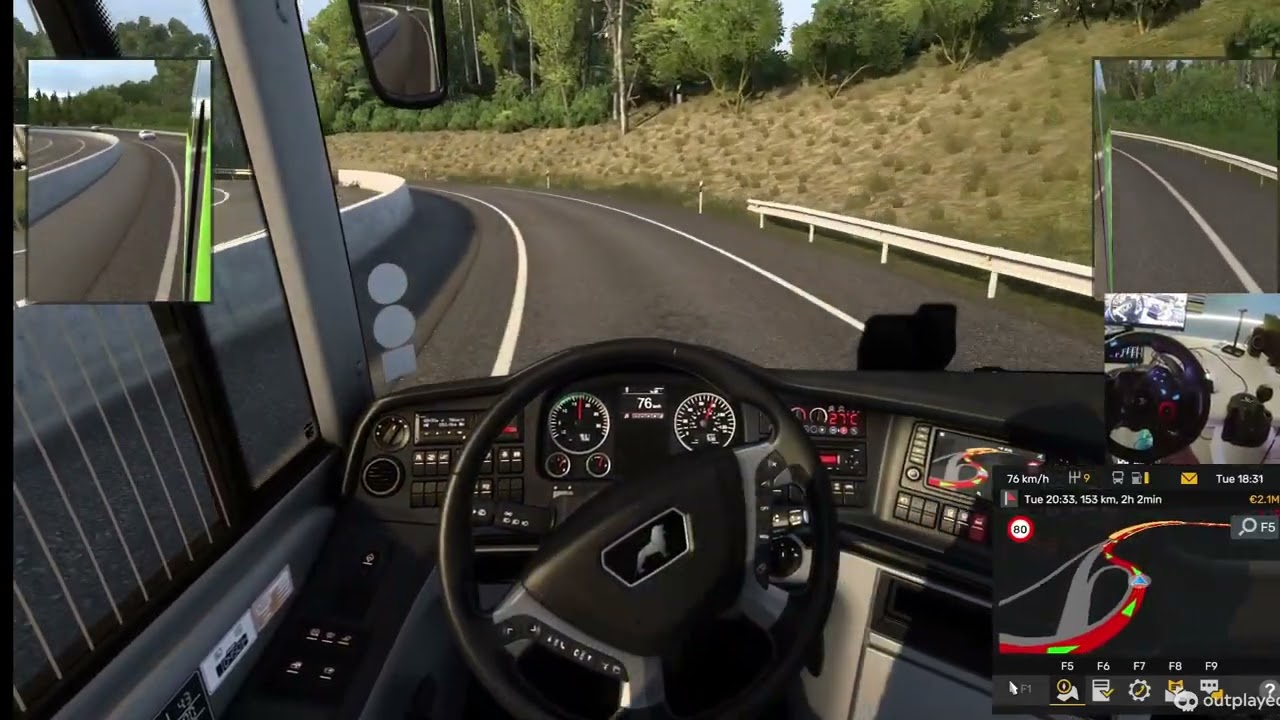 Preparing myself for Coach DLC in Euro Truck Simulator 2