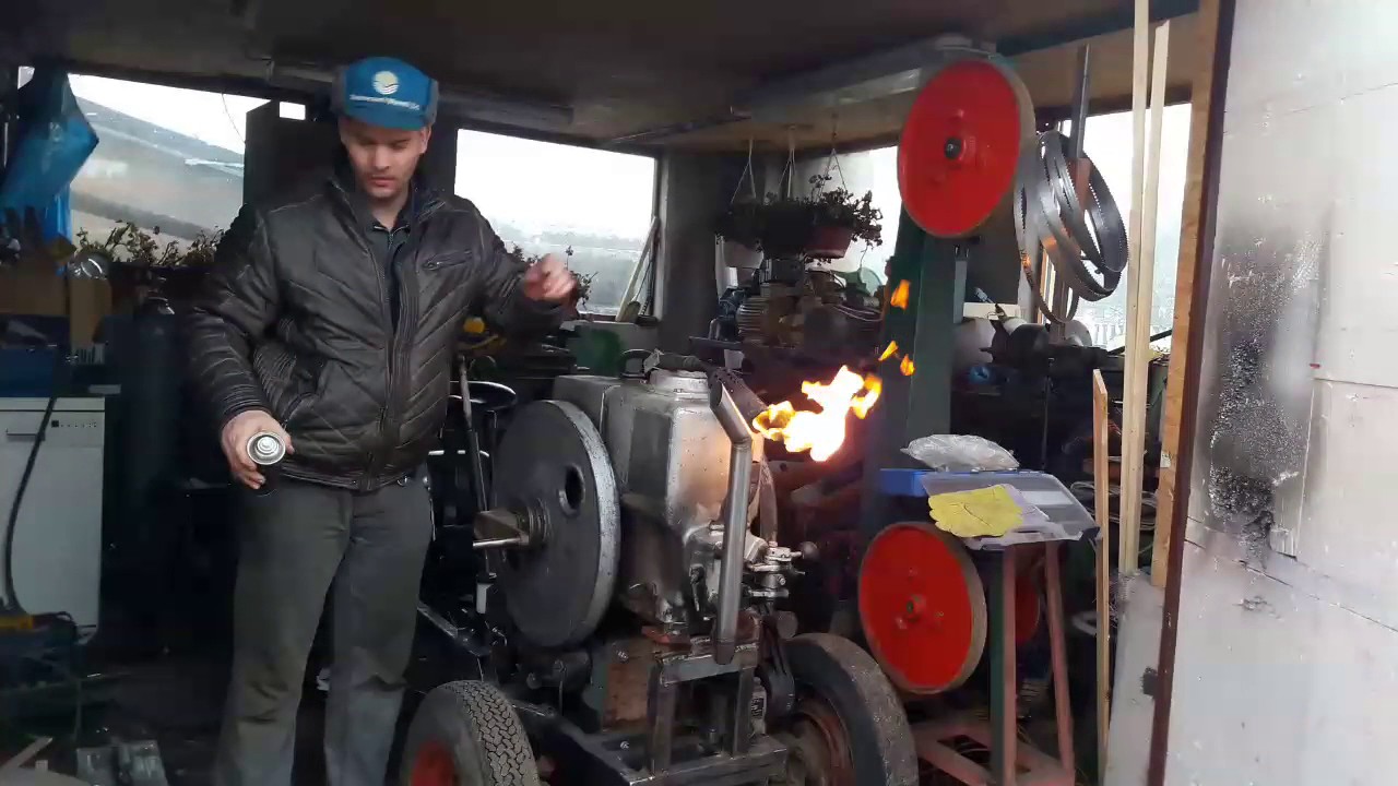 Mia diesel traktor első útja