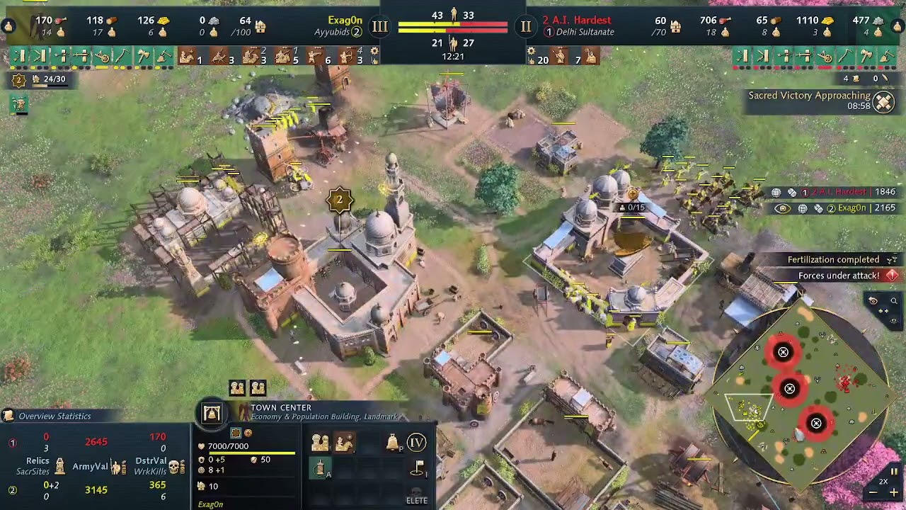 【AOE4】Ayyubid Master Smiths Feudal Build Order Idea