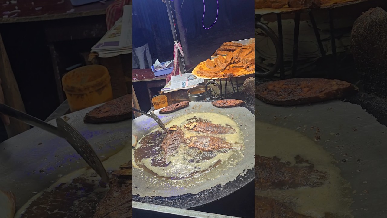 Famous fish fry in kapra near Saket road 😋 