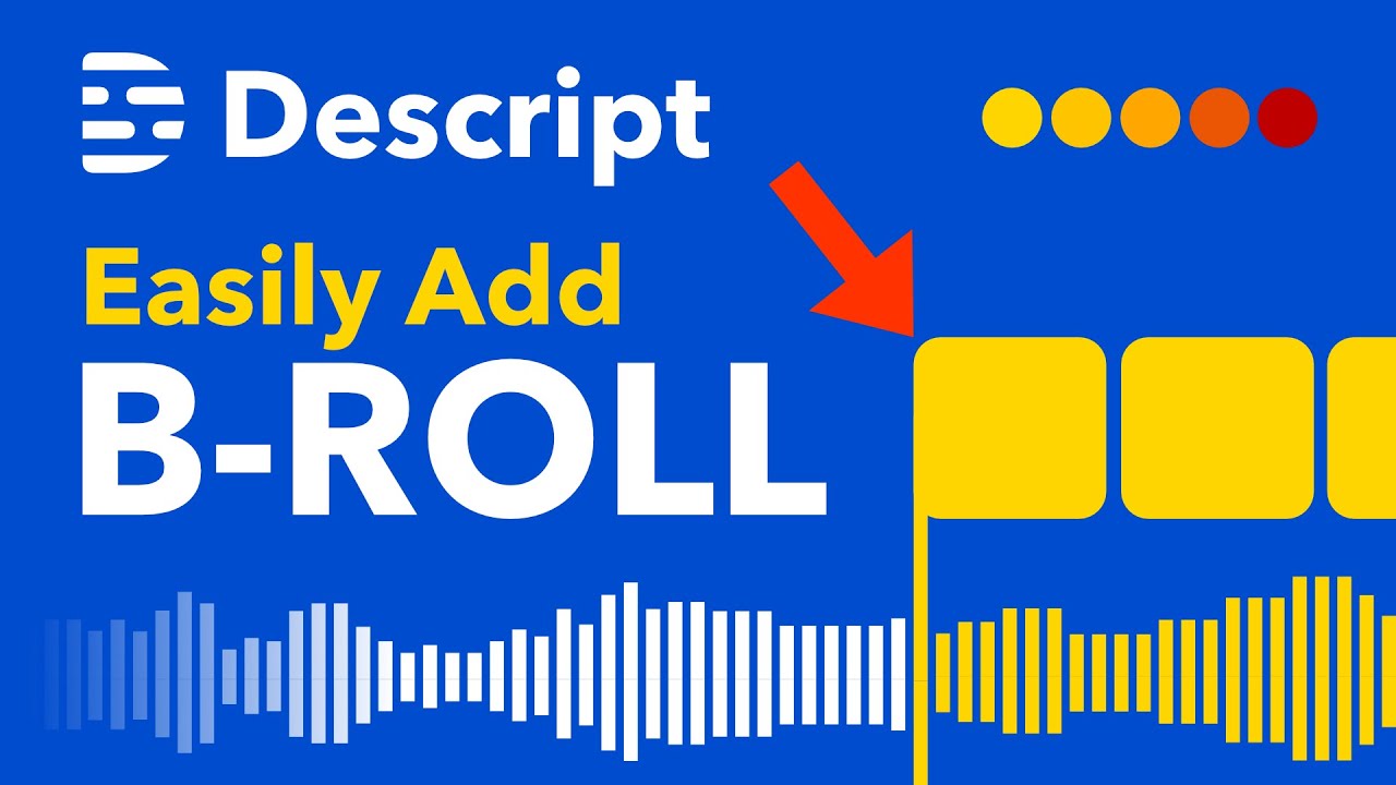 Как добавить B-ROLL в ваше видео в Descript — простой способ