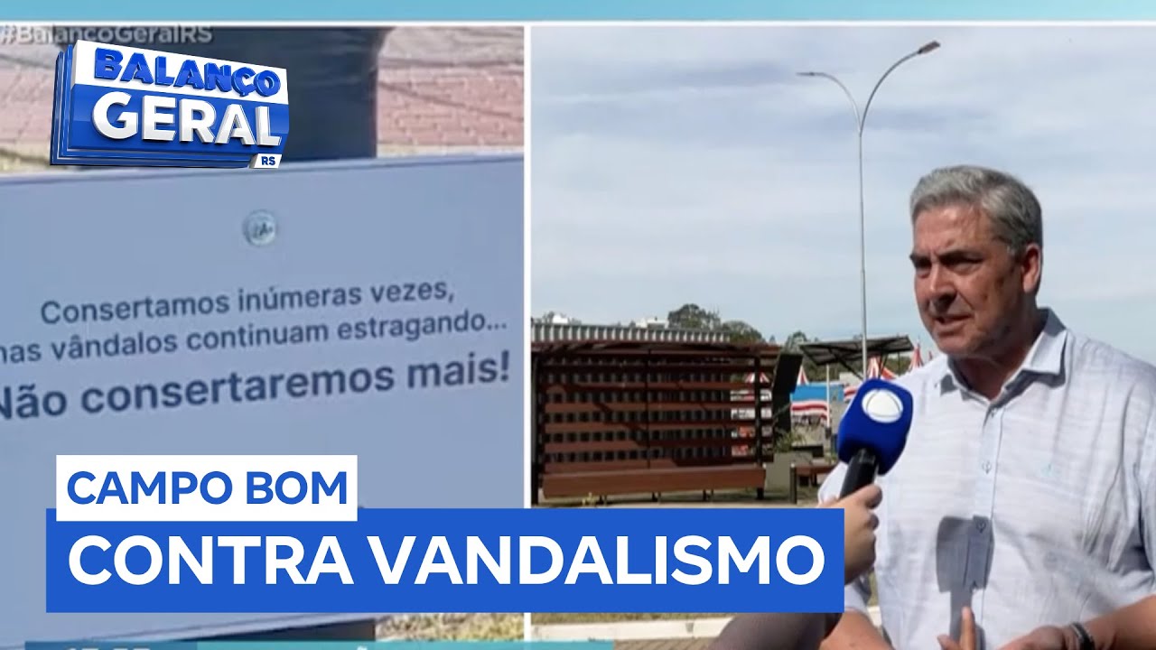 Prefeitura de Campo Bom (RS) adota medida pedag&oacute;gica contra vandalismo