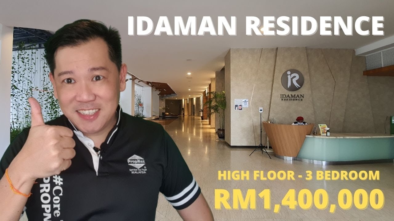 Idaman Residence | KLCC #Exclusive #LowDensity #Freehold #HighFloor #3Room #ForSale #RM1,400,000