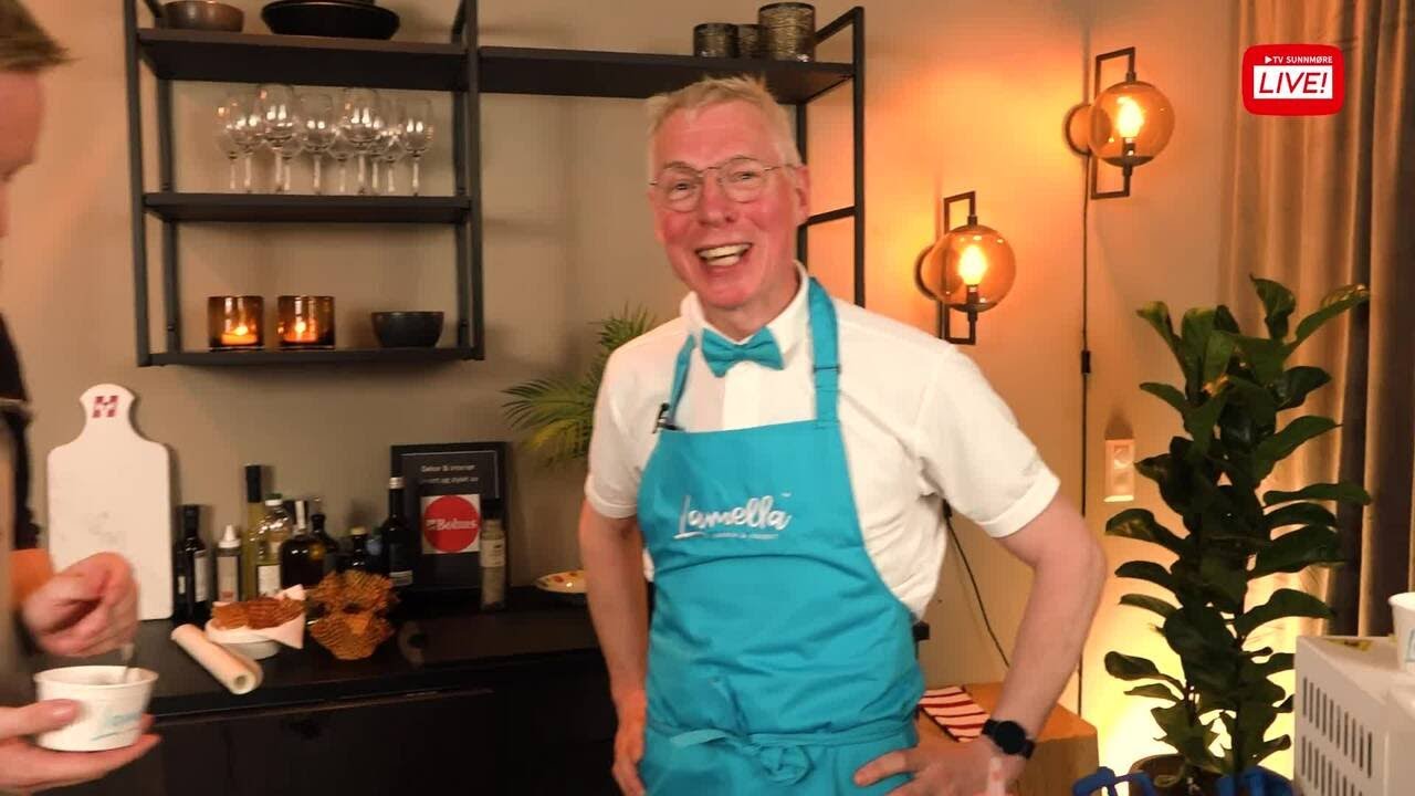 På Kjøkkenet - Dirk er fulltids iskremprodusent