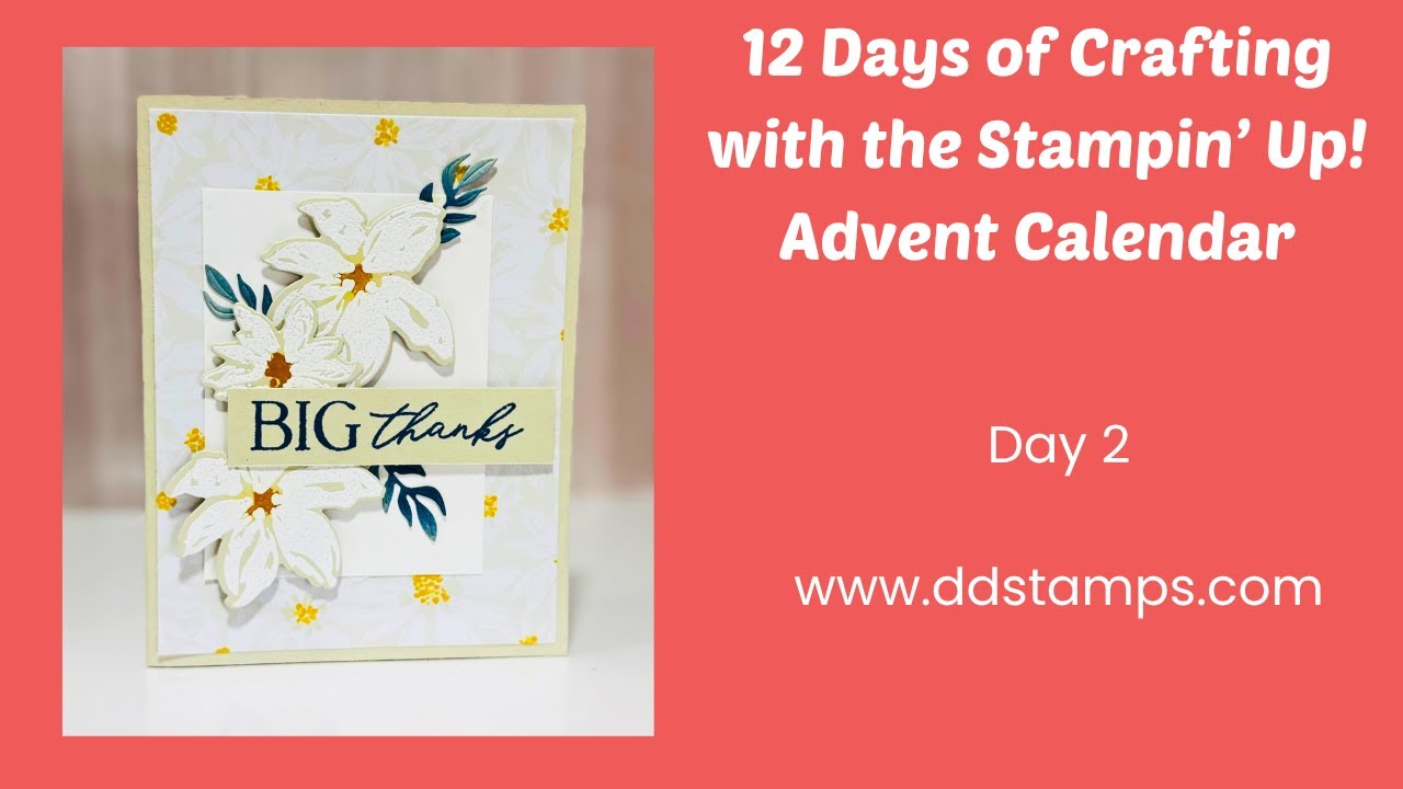 Stampin' Up! 12 Days of Crafting Advent Calendar Day 2 Spoiler Alert  Sneak Peeks + Projects!