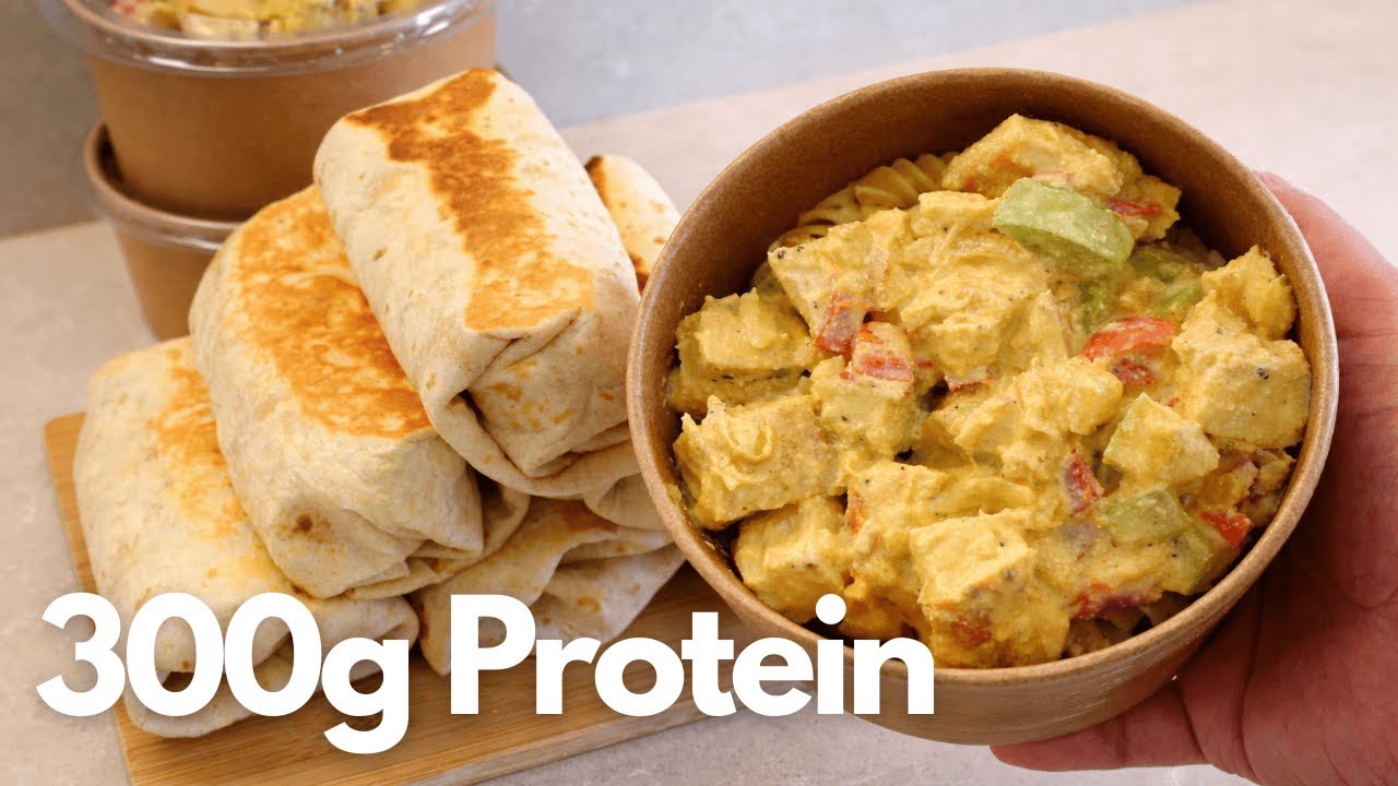 Bu Tavuk Tarifiyle Günlük Protein Sorunum Bitti! 45g Proteinle Haftalık Meal Prep