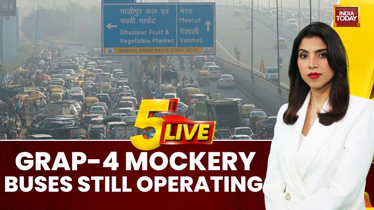 Exclusive: Delhi Air Pollution | Banned Diesel Buses Run Amok in Delhi Despite GRAP-4 | Toxic Air