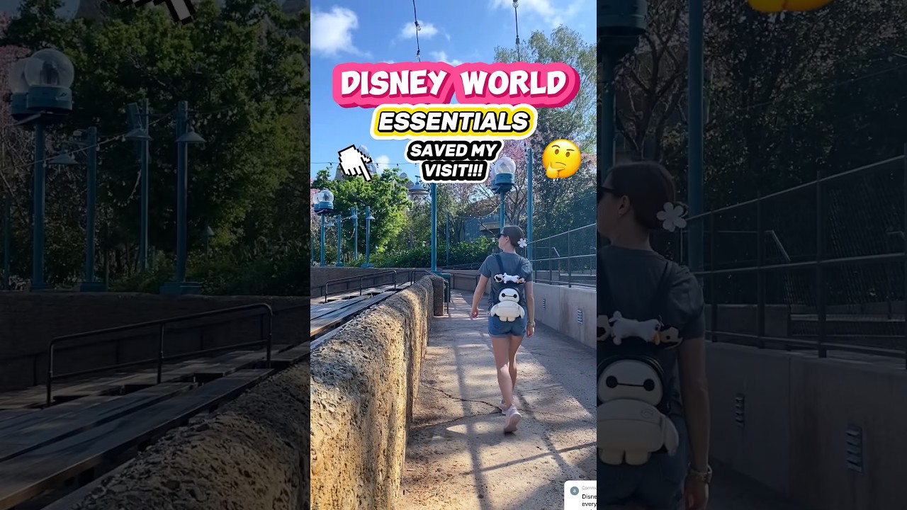 Эти необходимые вещи Disney СПАСЛИ мой отпуск! 😮🏰 (Советы и вещи по упаковке)