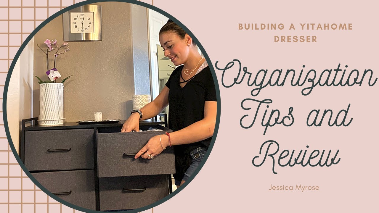 Building A Yitahome Dresser & Review / Organization Tips For Home Supplies and Decor.