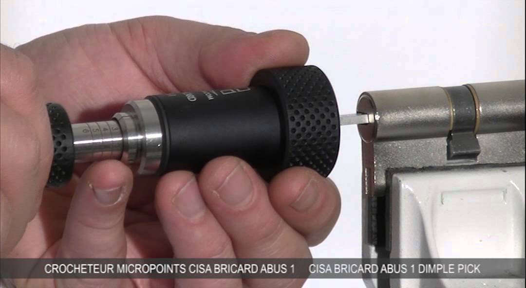 Lock Picking tool for Cisa Bricard Abus - lockpicking Cisa AP3/Abus XP2/Bricard dual XPS