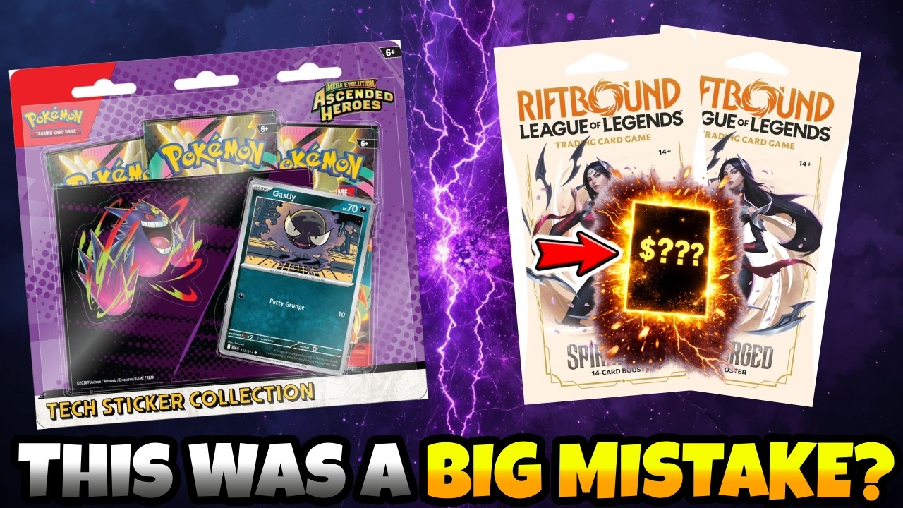 Ascended Heroes + Riftbound Packs – I Can’t Believe These Pulls!