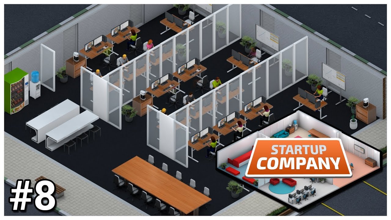 Startup Company [Early Access] - #8 - Future Ventures - Let's Play / Gameplay / Construction